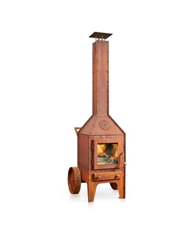 RB73 Bijuga + Wheels Σόμπα Ξύλου