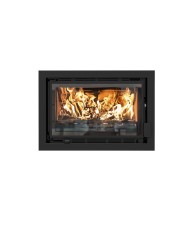 Charnwood Bay VL  Ενεργειακό τζάκι ξύλου - Black