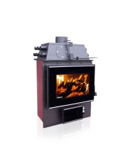 Senko Central C35 kW Modern Ενεργειακό Τζάκι Ξύλου Καλοριφέρ