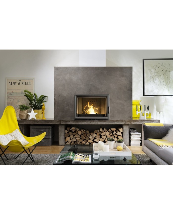 INVICTA FOYER 800 GRANDE VISION AVEC CLAPET