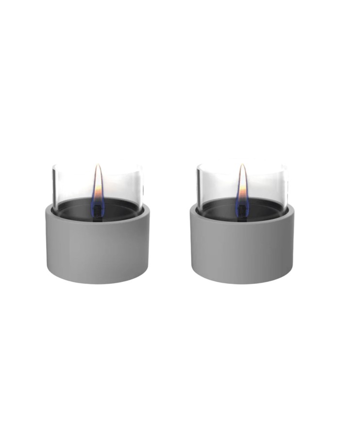ΤΖΆΚΙΑ & ΕΣΤΊΕΣ ΦΩΤΙΆΣ ΕΣΩΤΕΡΙΚΏΝ ΧΏΡΩΝ BREEZE 10 GREY (DUO PACK) TF-600057
