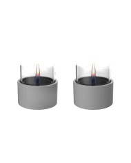 ΤΖΆΚΙΑ & ΕΣΤΊΕΣ ΦΩΤΙΆΣ ΕΣΩΤΕΡΙΚΏΝ ΧΏΡΩΝ BREEZE 10 GREY (DUO PACK) TF-600057