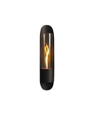 Εστία Φωτιάς Cycloflame Wall Tenderflame - 16.6x81x17.5cm - Black