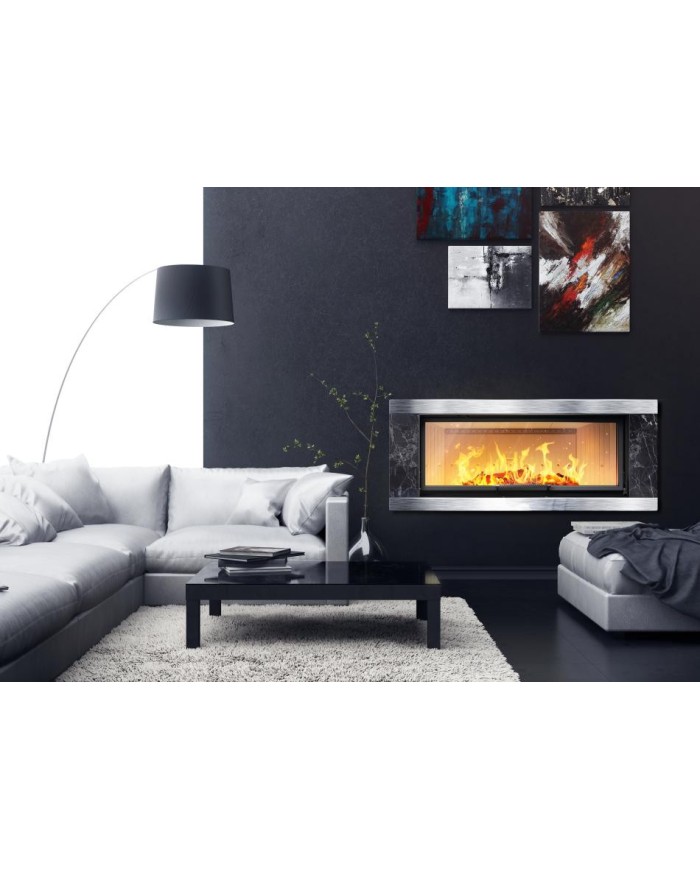 ΕΝΕΡΓΕΙΑΚΟ ΤΖΑΚΙ ΑΕΡΟΣ HITZE ALBERO 25 KW με συρόμενη πόρτα