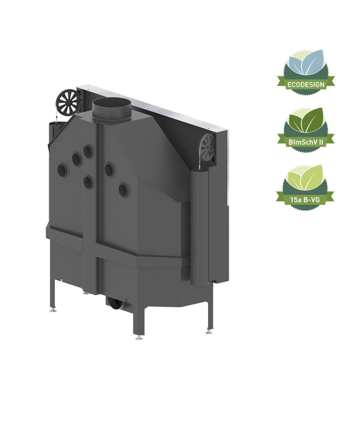 ΕΝΕΡΓΕΙΑΚΟ ΤΖΑΚΙ ΑΕΡΟΣ HITZE ALBERO 25 KW με συρόμενη πόρτα