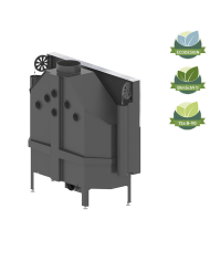 ΕΝΕΡΓΕΙΑΚΟ ΤΖΑΚΙ ΑΕΡΟΣ HITZE ALBERO 25 KW με συρόμενη πόρτα