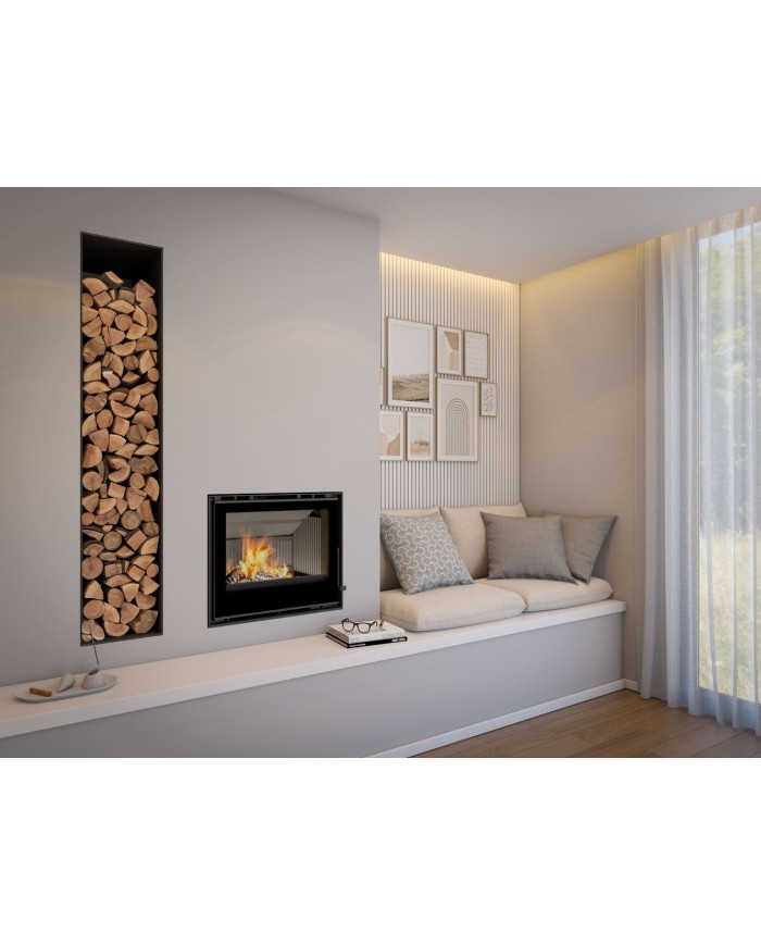 C&A Chama Cristal 78 Μαντέμι Ενεργειακό Τζάκι Ξύλου