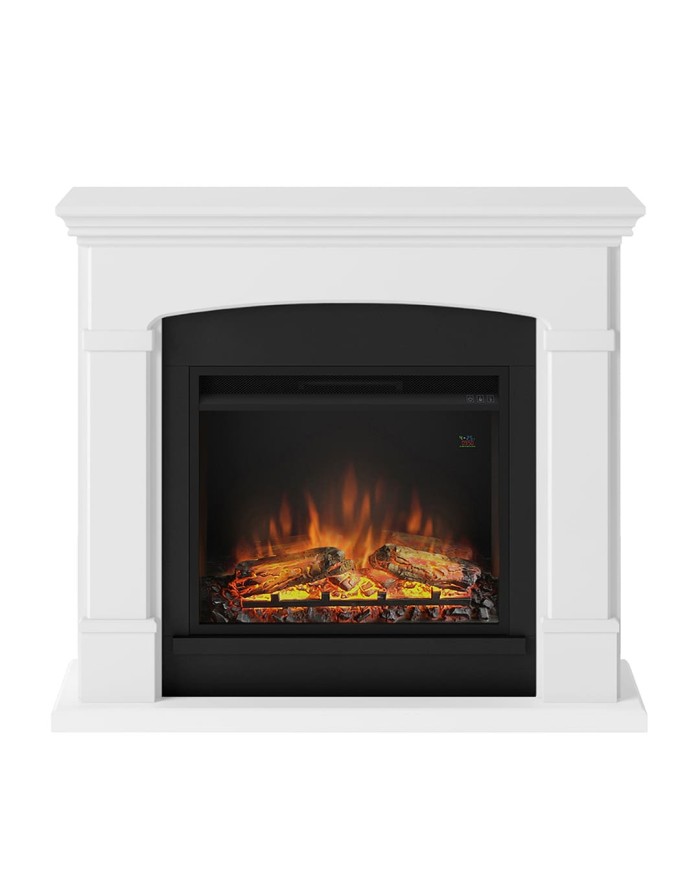 TAGU Helmi Ηλεκτρικό Τζάκι - Λευκό ματ