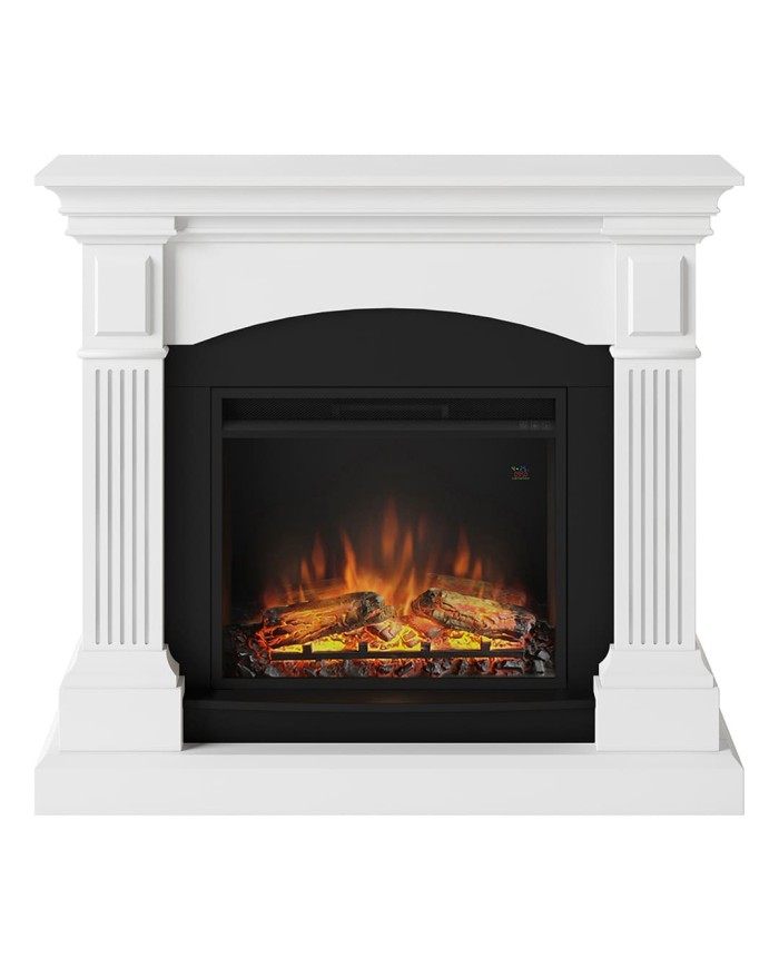 TAGU Magna Ηλεκτρικό Τζάκι - Λευκό ματ