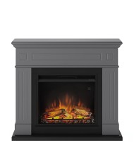 TAGU Larsen Ηλεκτρικό Τζάκι - Γκρι ματ