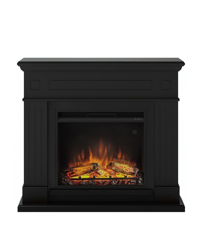 TAGU Larsen Ηλεκτρικό Τζάκι - Μαύρο ματ