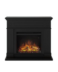 TAGU Larsen Ηλεκτρικό Τζάκι - Μαύρο ματ