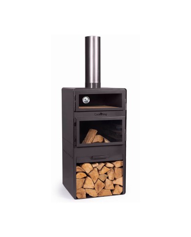 Σόμπα Ξύλου VENTO με Φούρνο και Διπλά Τζάμια Σόμπα Ξύλου VENTO με Φούρνο και Διπλά Τζάμια